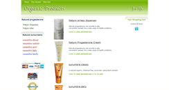 Desktop Screenshot of organicproducts-llc.com